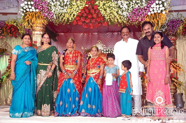 Krishnamraju Daughter Half Saree Function At Telugupeople Com